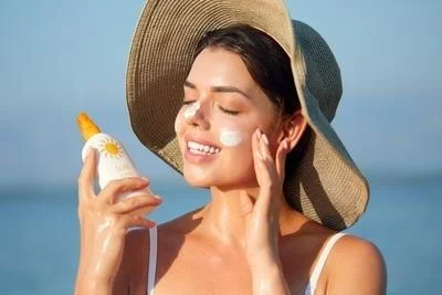 Sunscreen application for skin protection in Ithaca NY